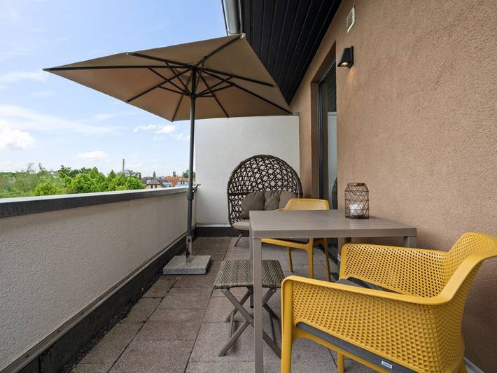 Ferienwohnung für 2 Personen, mit Balkon und Terrasse sowie Whirlpool und Pool in Göhren-Lebbin - 4
