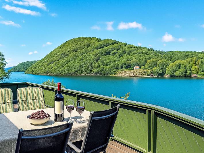 Ferienhaus für 5 Personen, mit Seeblick und Terrasse sowie Garten in Süd-Norwegen - 2