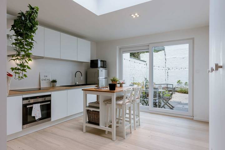 Vakantiehuis voor 6 personen, met terras en tuin in Gent