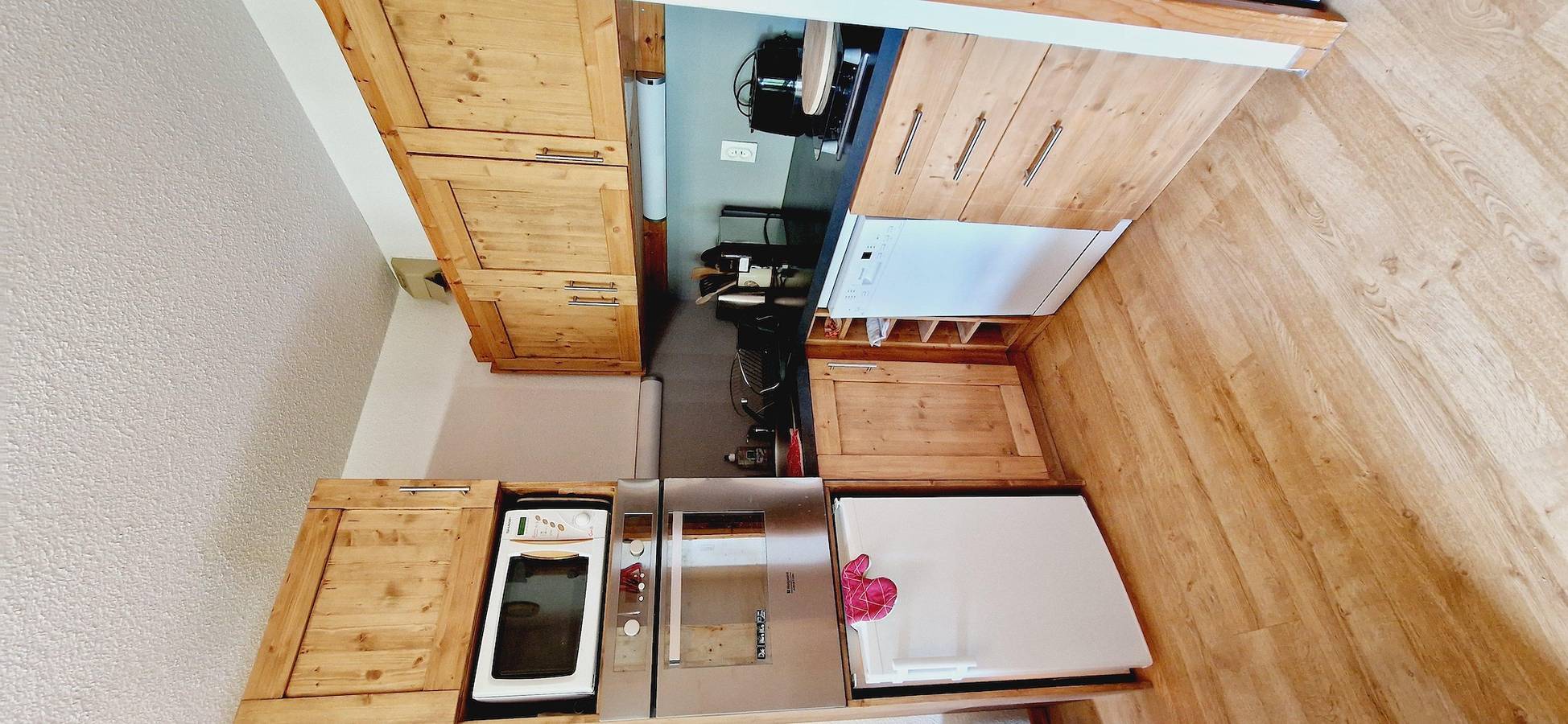 Studio entier, Résidence Le Solaret - Studio coin montagne 4 personnes (203) in La Plagne, Aime-la-Plagne