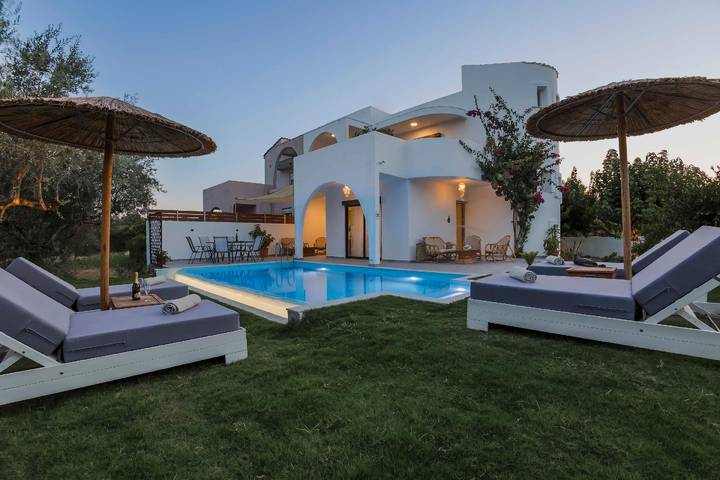 Ferienhaus für 6 Personen, mit Garten und Balkon in Afantou - 2