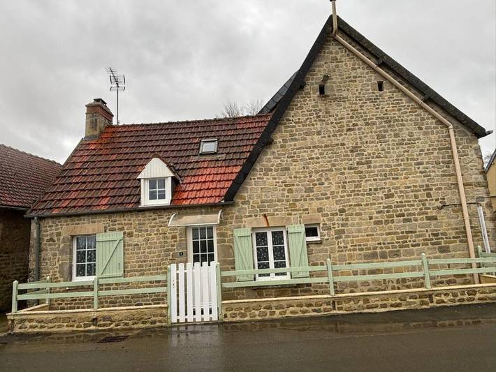 Gîte pour 6 personnes, avec terrasse dans Boutteville