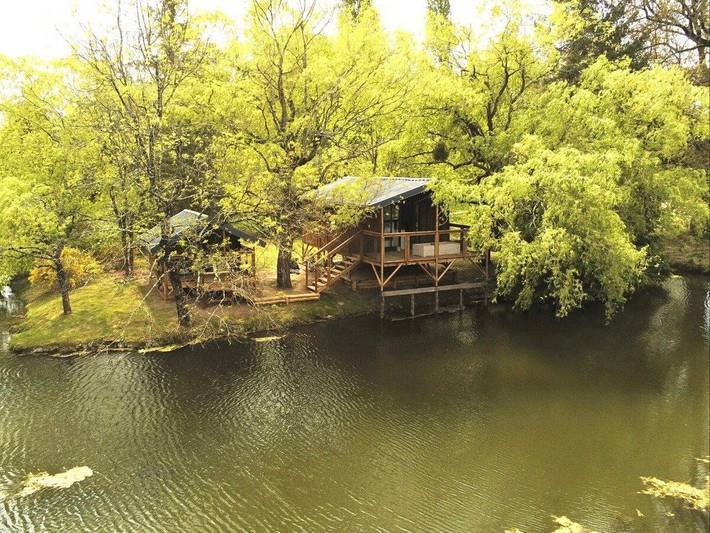 Gîte pour 7 personnes, avec piscine et jardin ainsi que terrasse et vue sur le lac, animaux acceptés - 1