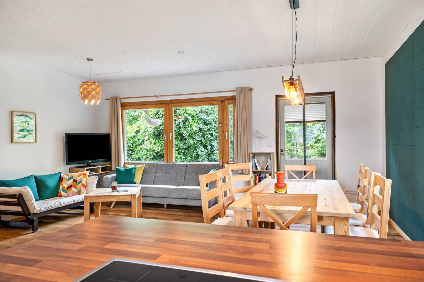 Ginas Ferienhaus mit privater Terrasse, Garten, Sauna und Wlan in Eggstedt, Sankt Michaelisdonn und Umgebung