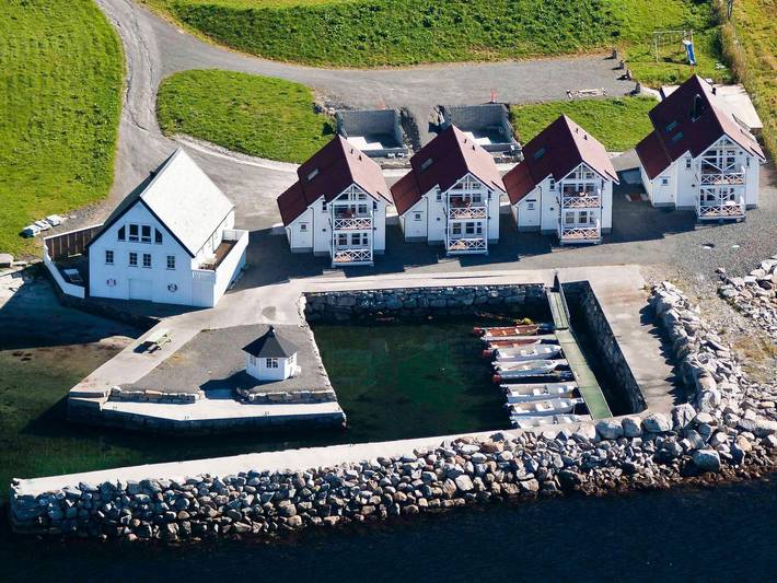 Ferienhaus für 6 Personen, mit Meerblick in Åram