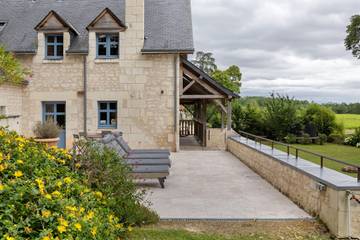 Appartement De Vacances pour 6 Personnes dans Cravant-les-Côteaux, Région de Chinon, Photo 1