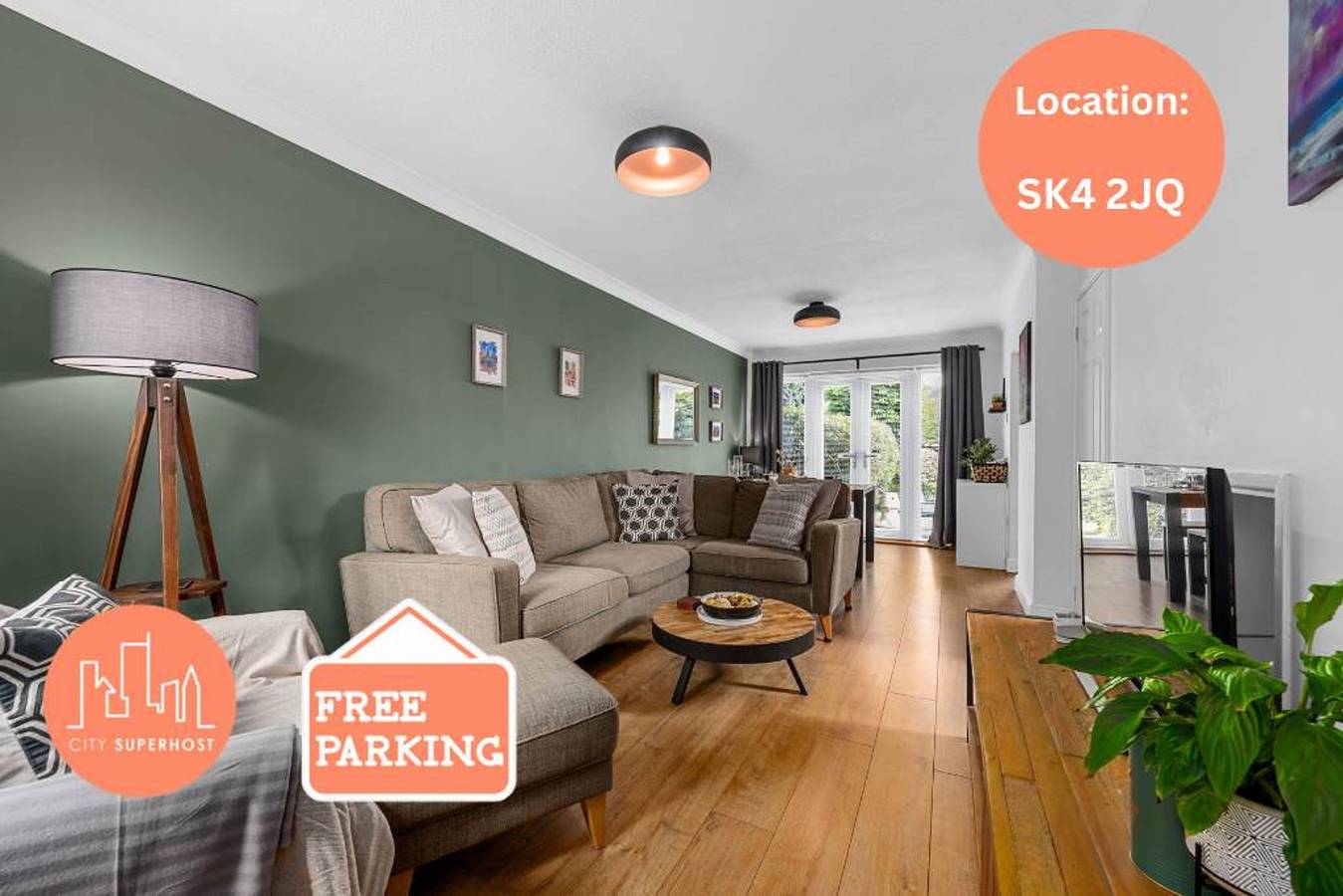 3 Bed Stockport Home by City Superhost in Stockport, Grand Manchester