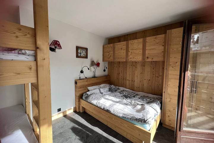 Apartamento entero, Apartamento de 3 habitaciones para 6 personas cerca de las pistas in Combloux, Pays du Mont-Blanc