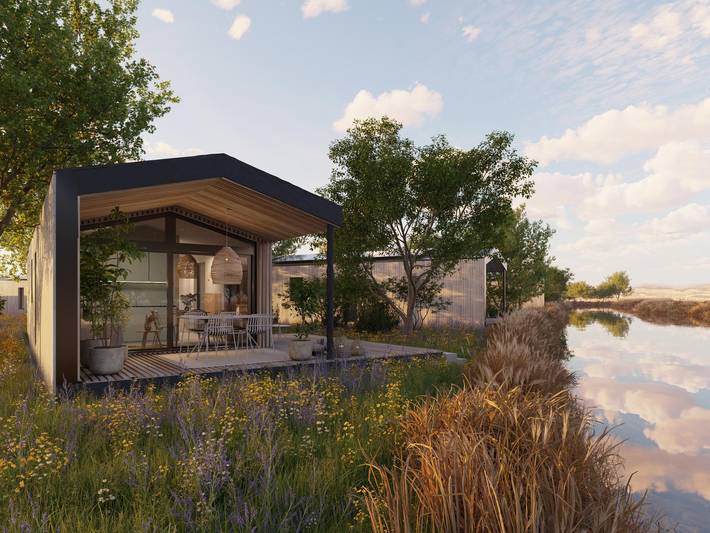 Ferienhaus für 6 Personen, mit Terrasse am Neusiedler See