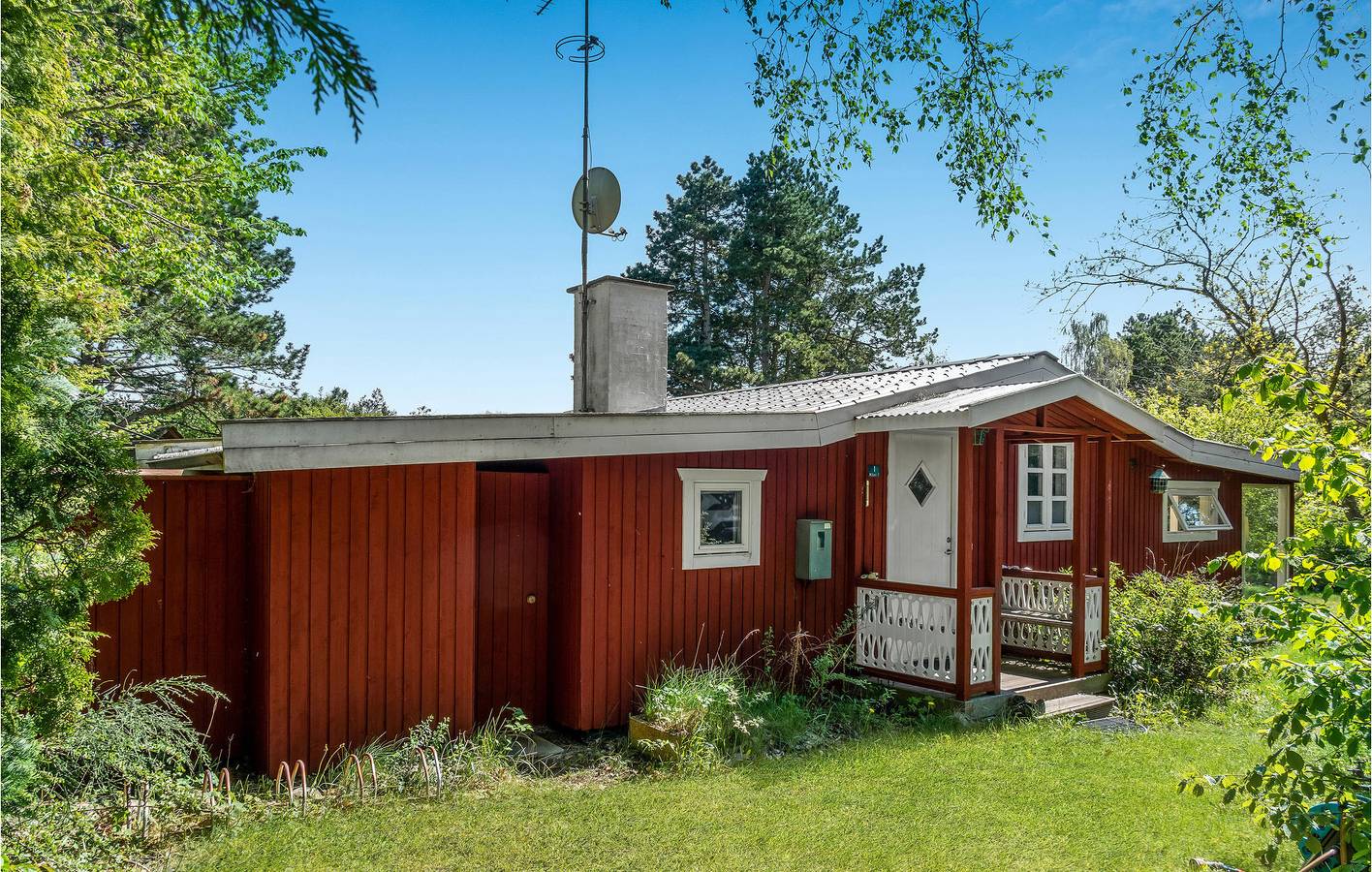 Hus för 8 Personer med terass in Høve Strand, Asnæs