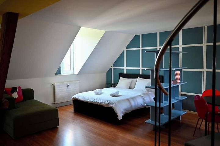 Ganze Wohnung, ReLiving - Vibrant Duplex in City Center in Luzern, Vierwaldstättersee