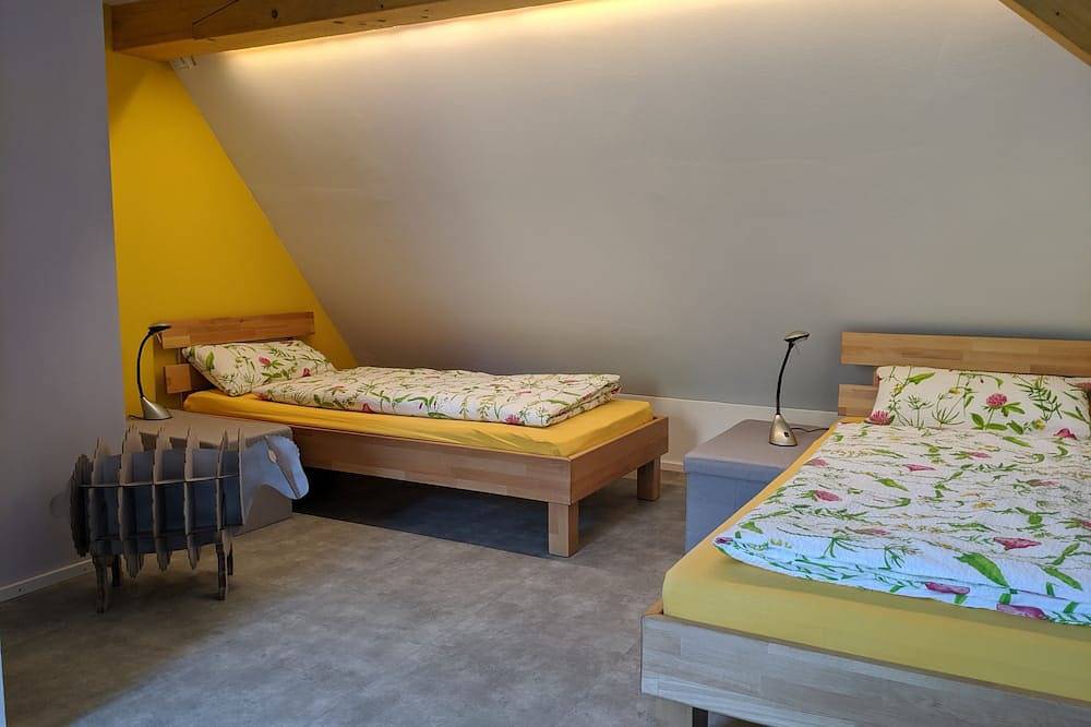 Ganze Wohnung, Wäschbach - große Maisonette Fewo in der romantischen Happenmühle in Owingen, Region Bodensee-Oberschwaben