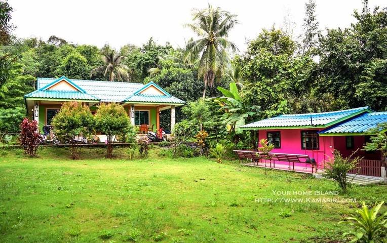Maison d’hôte pour 2 personnes, avec vue ainsi que jardin et terrasse dans Koh Kood