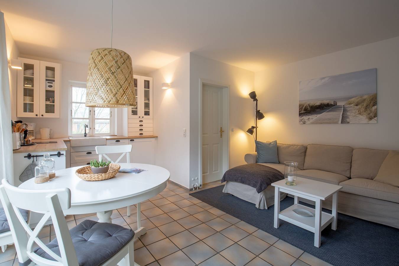 Ganze Wohnung, Apartment Friesenhaus Liebesallee Nr. 6 mit Garten, Balkon und Wlan in Pellworm, Nordseeküste