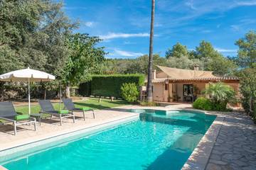 Chalet para 4 personas, con terraza y jardín en Mallorca