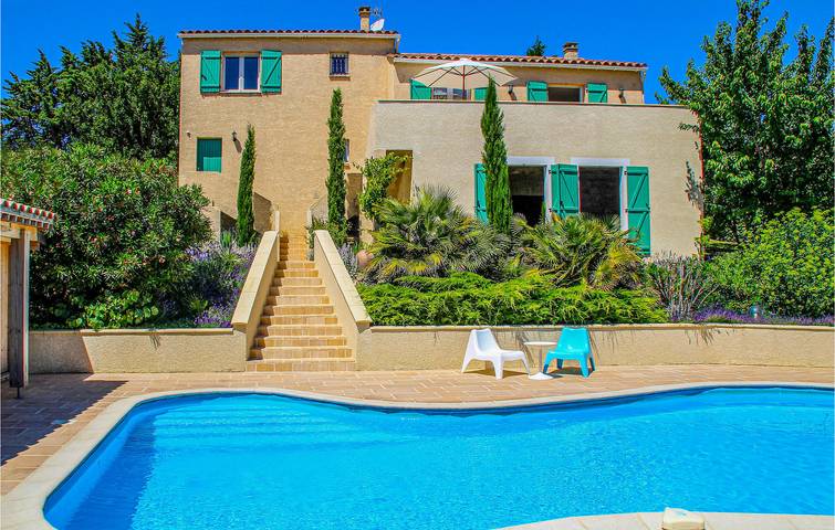 Strandhaus für 6 Personen, mit Terrasse und Garten sowie Pool in Südfrankreich