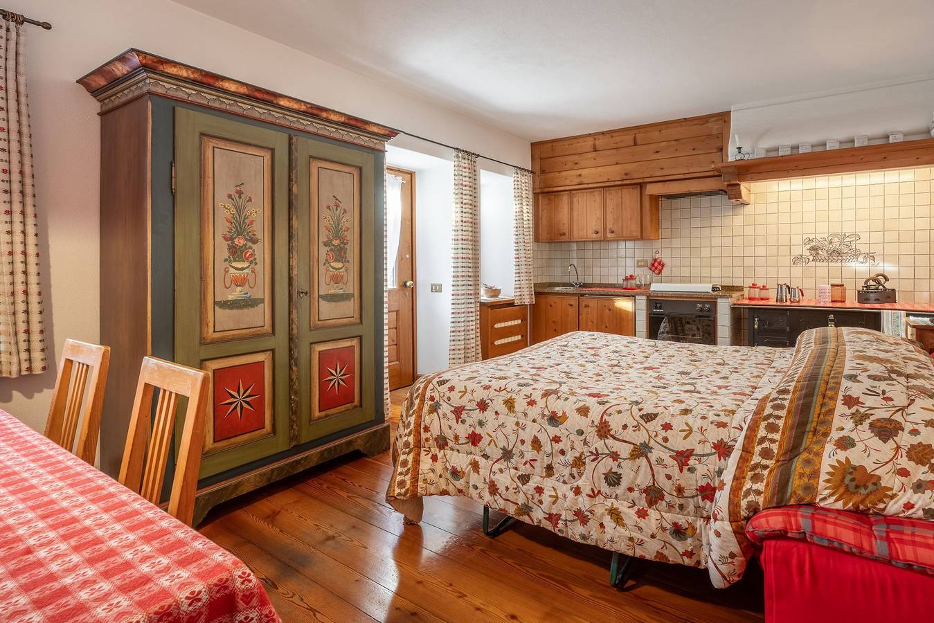 Apartamento entero, Cozy Ampezzo-Style Studio with Garden in Cortina d'Ampezzo y alrededores, Dolomiti Superski