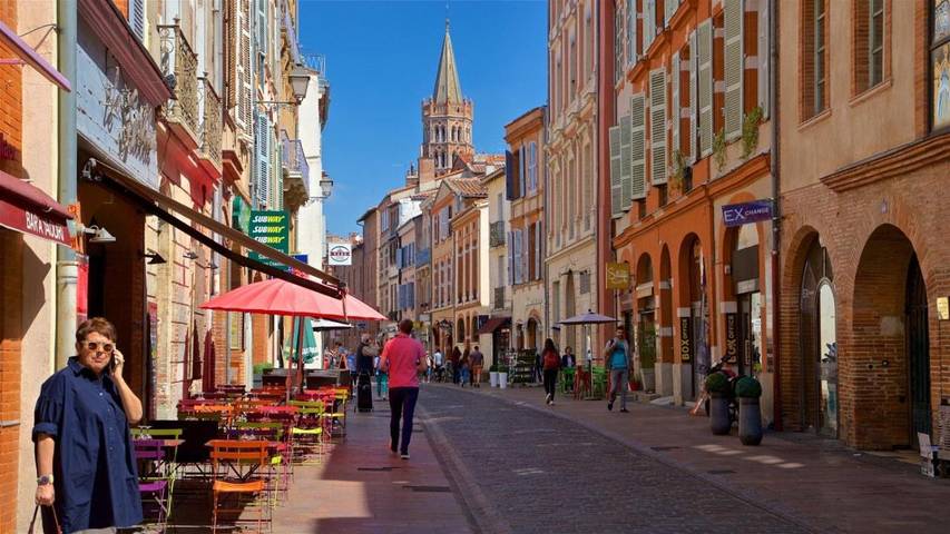 Casa de huéspuedes para 2 personas, con terraza en Toulouse