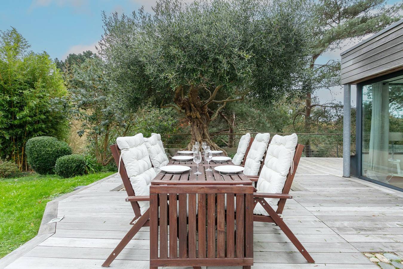 Maison de vacances 'Entre Terre Et Mer' avec terrasse privée, jardin privé et Wi-Fi in Guimaëc, Ceinture Dorée