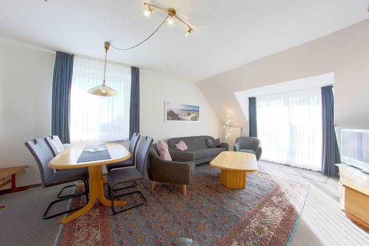 Ferienwohnung für 4 Personen, mit Sauna und Balkon in Dorum - 2