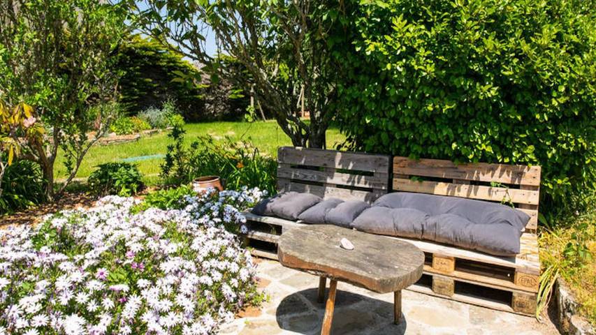 Appartement de vacances pour 9 personnes, avec jardin