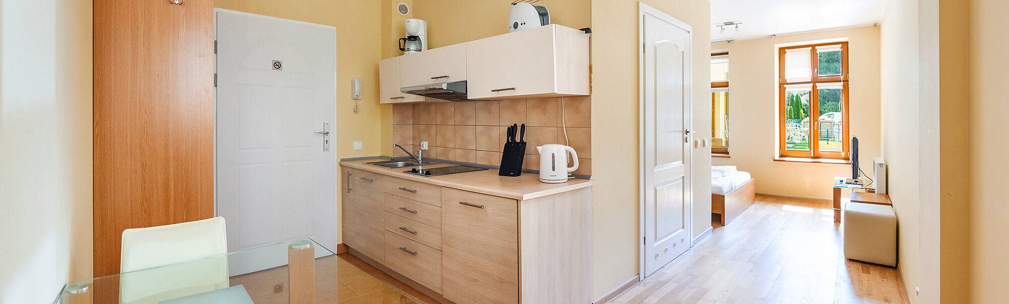 Cały apartament wypoczynkowy, Apartament wakacyjny dla 4 osób z balkon in Międzyzdroje, Międzyzdroje (Gmina)