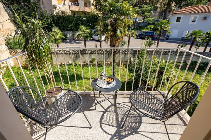 Ferienwohnung für 4 Personen, mit Balkon/Terrasse