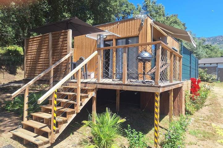 Maison de vacances pour 4 personnes, avec jardin