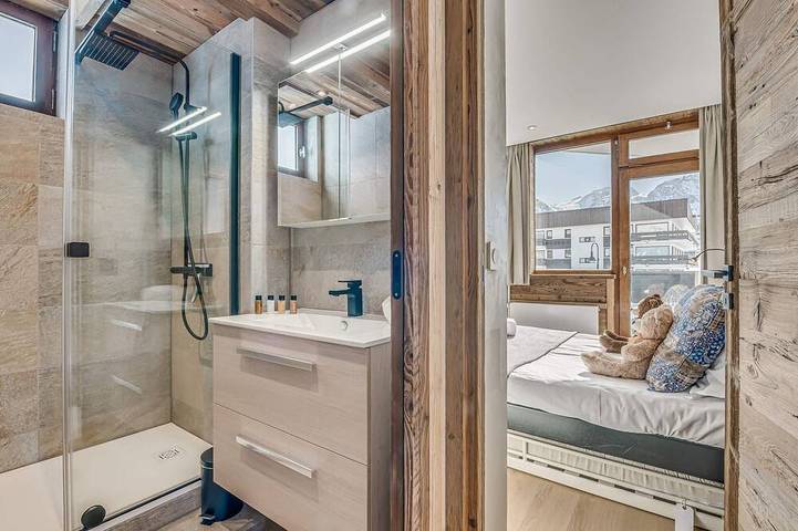 Ganze Wohnung, Premium 2-Zimmer-Wohnung renoviert, gemütlich, an den Pisten, mit WLAN in Tignes, Vanoise-Massiv
