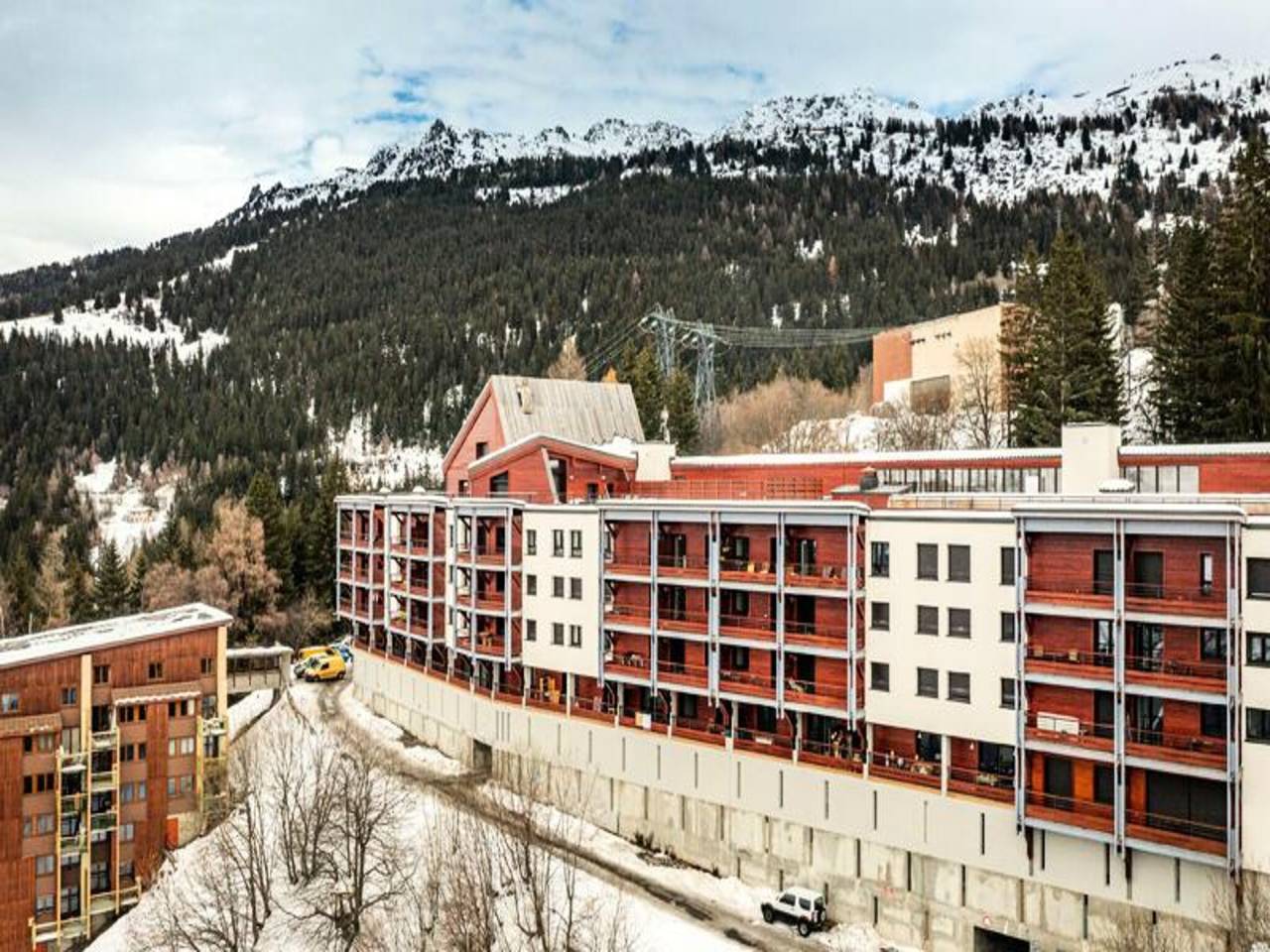 Ganze Wohnung, Ferienwohnung in Les Arcs mit Blick auf den Wald in Arc 1800, Bourg-Saint-Maurice