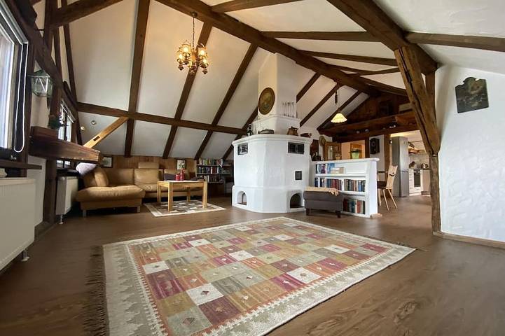 Ferienwohnung für 2 Personen, mit Balkon am Hopfensee