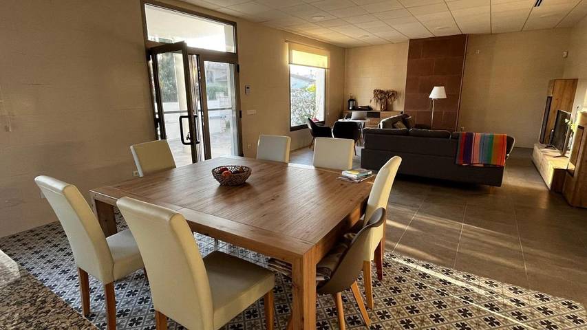 Casa rural para 10 personas, con Terraza además de Jardín y Vistas en Amposta - 4