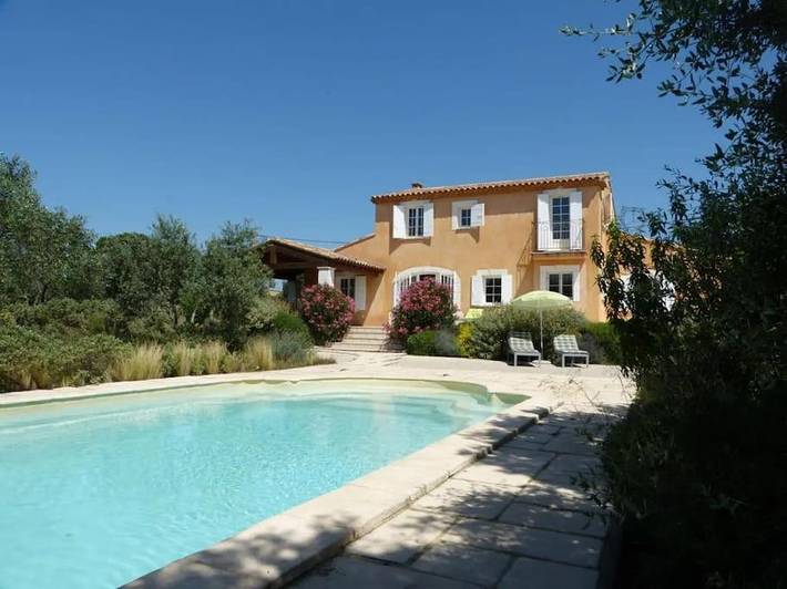 Ferienhaus für 6 Personen, mit Ausblick und Garten sowie Pool - 1