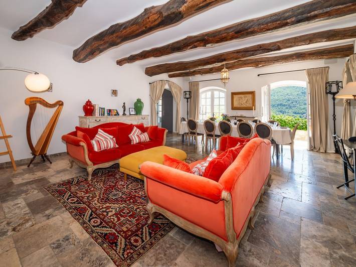 Location de vacances pour 14 personnes, avec jardin et terrasse à Le Bar-sur-Loup - 3