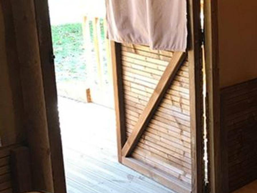 Camping Le Nid du Parc - Wohnzelt auz holz 2 personen - (ohne Sanitäranlagen) in Parc des Oiseaux (Villars-les-Dombes), Villars-les-Dombes