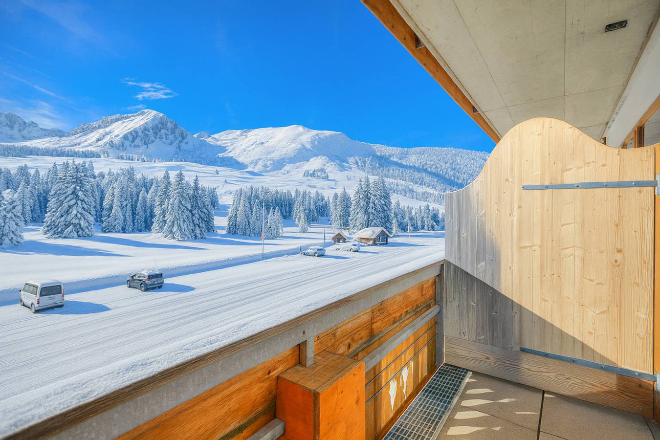 Hotel Relais Alpin Family Room & Balcony4 in Les Mosses, Ormont-Dessous