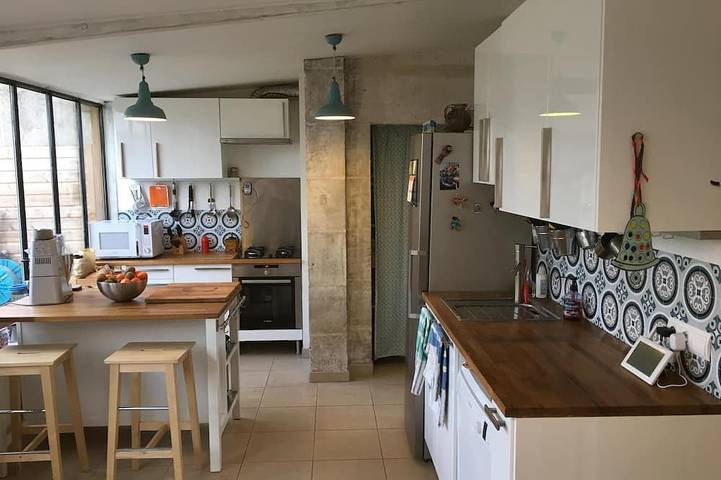 Maison de vacances pour 6 personnes, avec balcon et jardin