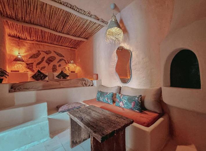 Maison d’hôte pour 3 personnes, avec vue et terrasse