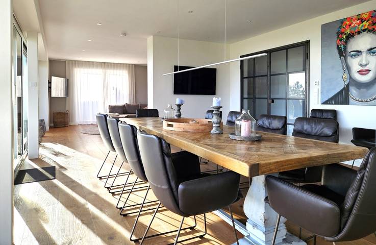 Ferienhaus für 14 Personen, mit Balkon und Terrasse sowie Garten und Sauna in Dahme