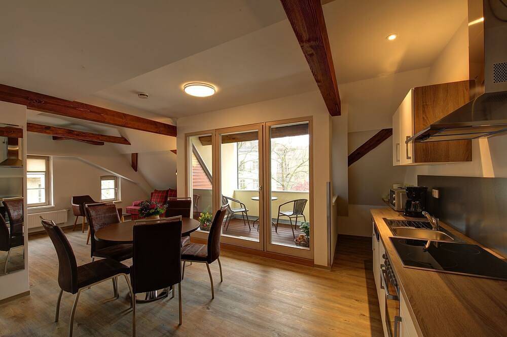 Ganze Wohnung, Apartments am Schwibbogen/2 Schlafzimmern/Dachterrasse in der Görlitzer Altstadt in Görlitz, Oberlausitz-Niederschlesien