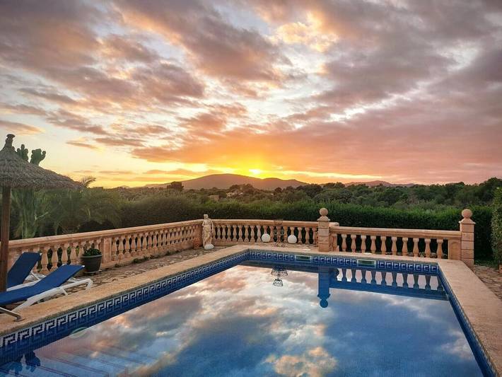 Finca in Cala Mendia mit Schwimmbecken in Cala Mendia, Manacor