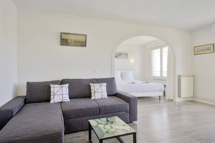 Gîte pour 4 personnes, avec balcon, adapté aux familles dans Le Bellevue (Biarritz)