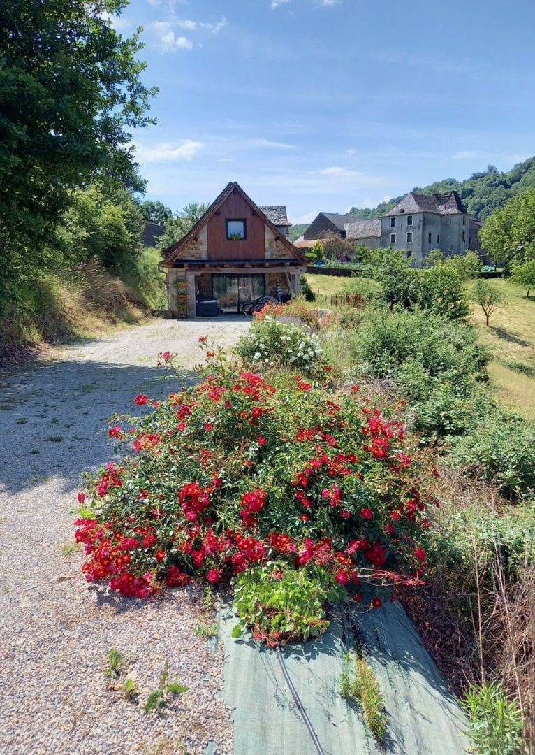 Les Terrasses - Gîtes les Hauts de Belcastel in Belcastel, Massif central