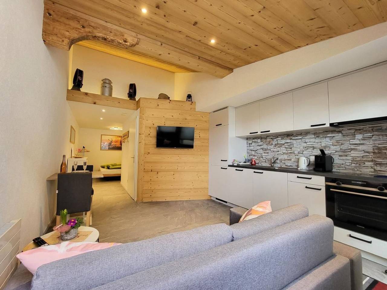 Ganze Wohnung, Chalet Lilo Studio in Beatenberg, Thunersee