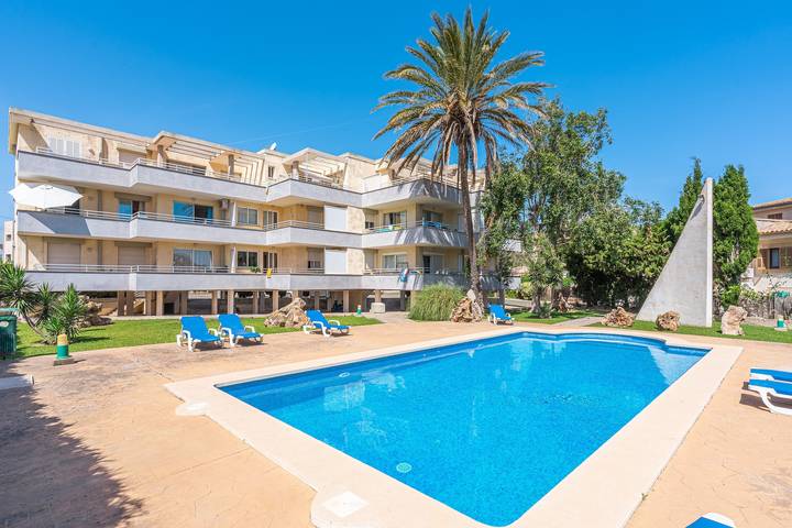Apartamento para 5 personas, con Balcón y Jardín en Puerto de Pollensa