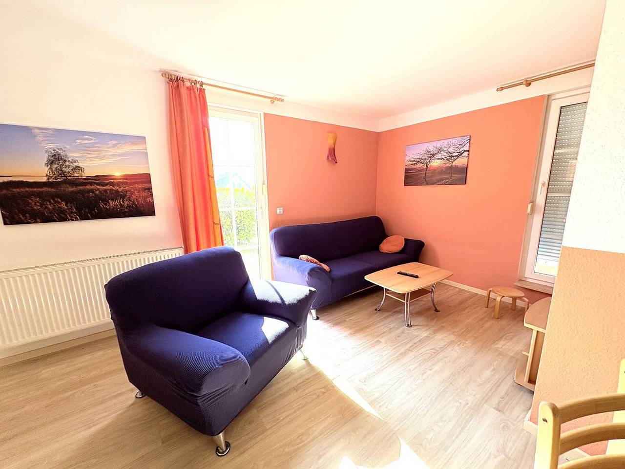 Apartamento entero, Sonnige Ferienwohnung mit Südterrasse und zwei Schlafzimmern in Alt Reddevitz in Alt Reddevitz, Mönchgut