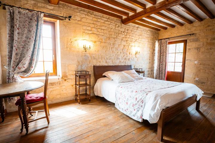Chambre d’hôte pour 4 personnes, avec jardin dans Basse-Normandie