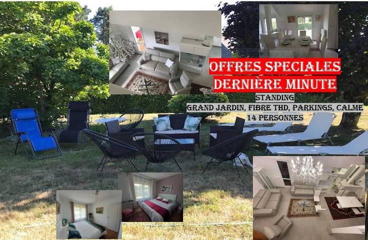 Villa pour 14 personnes, avec jardin, animaux acceptés à Vannes - 4