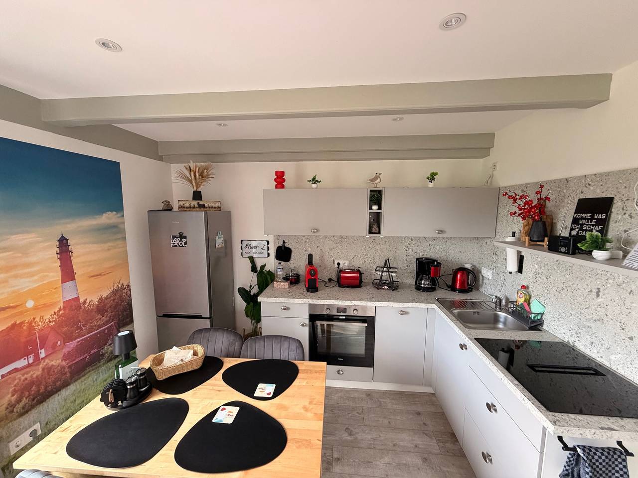 Ganze Wohnung, Apartment Schwarzes Schaf mit ganz großem Herz und Wohlfühlcharakter  in Pellworm, Nordseeküste