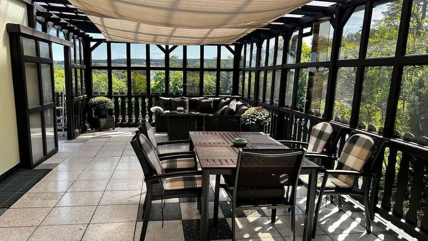 Ferienhaus für 4 Personen, mit Terrasse in Kranichfeld